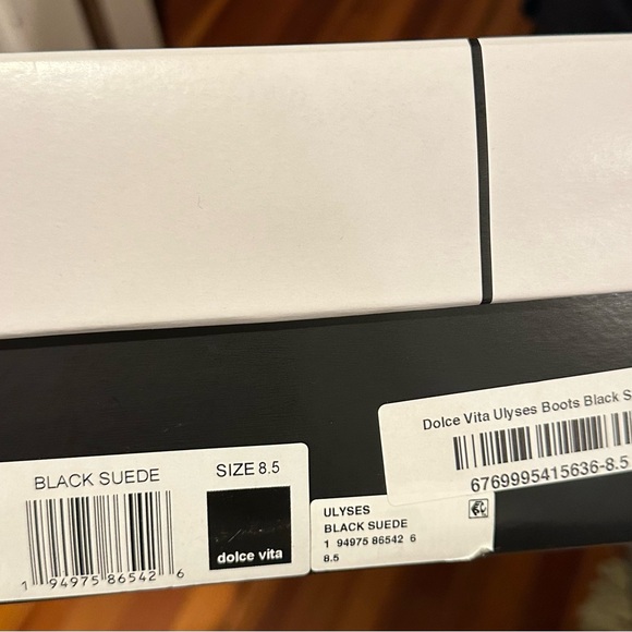 New dolce vita black ulysses booties. Size 8.5 - Picture 16 of 16